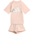 adidas TRNSTR T-Shirt + Shorts Set Kinder KC4614 - wonder...