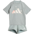 adidas TRNSTR T-Shirt + Shorts Set Kinder KC4614 - wonder...