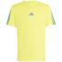 adidas Essentials 3-Streifen Single Jersey T-Shirt Herren...