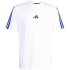 adidas Essentials 3-Streifen Single Jersey T-Shirt Herren...