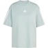 adidas Essentials 3-Streifen Boyfriend T-Shirt Damen...
