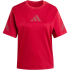 adidas Z.N.E. T-Shirt Damen JD9590 - medium grey heather XS