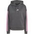 adidas Essentials 3-Streifen Fleece Hoodie Damen JX2538 -...