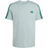 adidas 3-Streifen T-Shirt Herren JV6784 - white XS