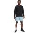 UNDER ARMOUR Woven Shorts Herren 005 - black/cyber green XL