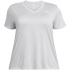 UNDER ARMOUR Tech Twist T-Shirt Damen 001 - black/white 1X