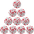 10er Ballpaket JAKO Contrast Fußball Trainingsball...