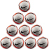 10er Ballpaket NIKE Academy Plus Fußball...