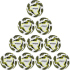 10er Ballpaket uhlsport Soccer Pro Addglue Fußball...