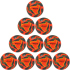 10er Ballpaket uhlsport Ultra Lite Soft 290g...