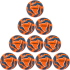 10er Ballpaket uhlsport Team Fußball Freizeitball...