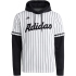 adidas Dugout Pinstripe Baseballtrikot Hoodie Herren...