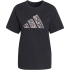 adidas Animal Graphic T-Shirt Damen KB7142 - black L