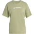 adidas TERREX Classic Logo T-Shirt Damen JF9131 - black S