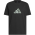 adidas 3-Streifen Graphic T-Shirt Herren KE1312 - black XXL