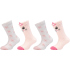 4er Pack camano Cosy Fancy Application Crew Socken Kinder...