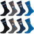 8er Pack camano Soft Bio-Baumwolle Crew Socken Jungen...