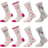 8er Pack camano Soft Bio-Baumwolle Crew Socken...
