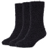 3er Pack camano Sustainable Cosy Fuzzy Crew Socken Damen...