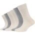 6er Pack camano Soft Originals Bio-Baumwolle Crew Socken...