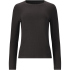 Athlecia Tinashe Rib Langarmshirt Damen 1001 - black 34