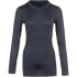 ENDURANCE Power langarm Trainingsshirt Damen 1001 - black 40