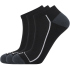 3er Pack ENDURANCE Boron Low Cut Socken 1001 - black 31-34