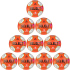 10er Ballpaket Select EHF Euro Women Handball...