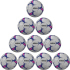 10er Ballpaket erima Flash Elite Handball Spielball...