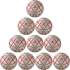 10er Ballpaket erima Magic White harzfreier...