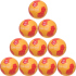 10er Ballpaket hummel hmlCLASSIC Handball Kinder 0385 -...