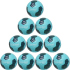 10er Ballpaket hummel hmlCLASSIC Handball Kinder 0385 -...