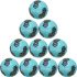 10er Ballpaket hummel hmlCLASSIC Handball Kinder 0385 -...
