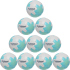 10er Ballpaket hummel hmlSTAR Training Handball Kinder...