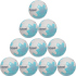 10er Ballpaket hummel hmlSTAR Training Handball Kinder...