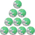 10er Ballpaket hummel hmlSTAR Elite Handball Kinder 9439...