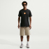 NIKE Sportswear T-Shirt Herren 010 - black XS