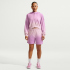 NIKE Sportswear Phoenix Fleece Mid-Waist Dip Shorts Damen...
