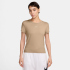 NIKE Sportswear Chill Knit Mod-Cropped T-Shirt Damen 010...