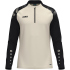 JAKO Sonic 1/4-Zip Sweatshirt 035 - off white/schwarz S