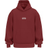 JAKO Wardrobe Hoodie 156 - rubinrot S