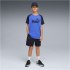 PUMA Essentials No.1 Logo Poly T-Shirt + Shorts Set...