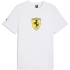 PUMA Ferrari Colored Shield T-Shirt Herren 04 - PUMA white L