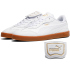 PUMA Club Azura Leder Sneaker Damen 01 - PUMA white/gold 36