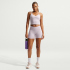 NIKE Cami Tanktop Damen 019 - platinum violet XL
