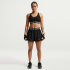NIKE Pro Light-Support Sport-BH Damen 010 - black/white XS