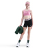 NIKE Pro Dri-FIT 3" Tights Mädchen 010 -...
