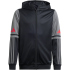 adidas Squadra 25 Kapuzenjacke Kinder JD6087 - black/team...