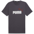PUMA Ess+ Metallic 2 Col Logo T-Shirt Herren 66 - oak...