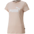 PUMA Essentials Logo T-Shirt Damen 66 - rose dust XS
